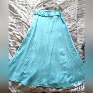 NWOT Linen skirt